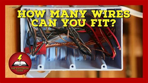 electrical code number of wires in a box|how many wires in a box.